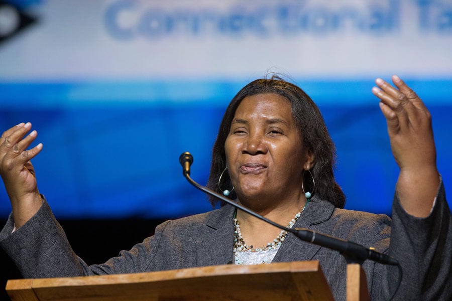 Benedita Penicela Nhambiu serves as an Executive Committee member of the Connectional Table. Photo courtesy Connectional Table.