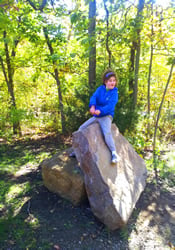 Katianne Tannenwald enjoys a campout in 2013.