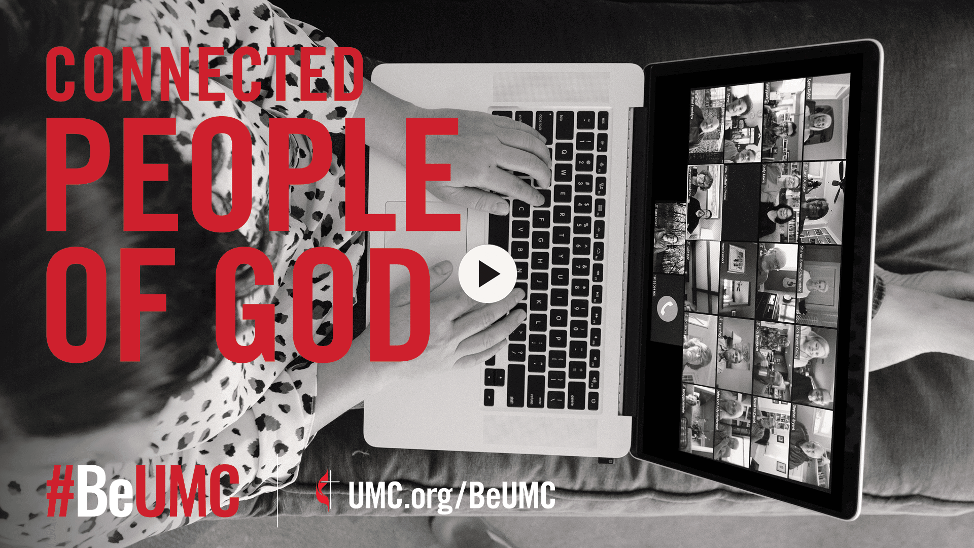 Members around the world share a vital mission and core beliefs. The #BeUMC campaign reminds us of who we are at our best — the spirit-filled, resilient, connected, missional, faithful, diverse, deeply rooted, committed, disciple-making, Jesus-seeking, generous, justice-seeking, world-changing people of God called The United Methodist Church. Video screenshot. 