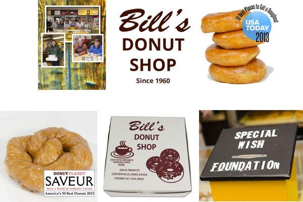 Images courtesy of Bill’s Donut Shop. 