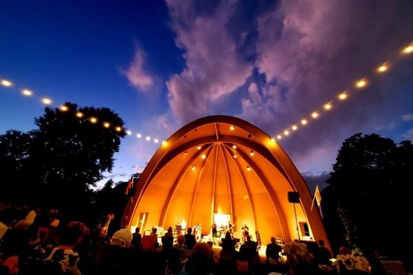 A concert night at Centerville Community Amphitheater. (Image courtesy of CentervilleOhio.gov)